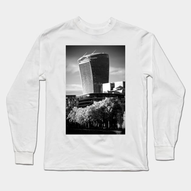 20 Fenchurch Street Walkie-Talkie Building London Long Sleeve T-Shirt by AndyEvansPhotos